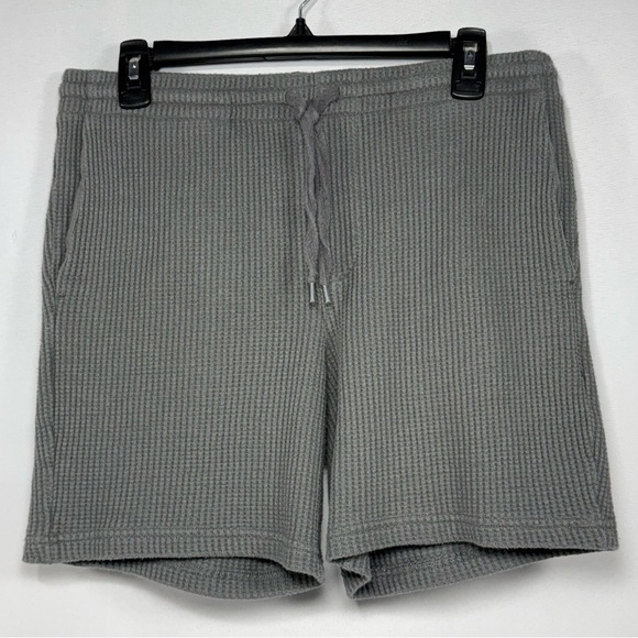Men’s PacSun Gray Waffle Knit Volley Shorts Size M Medium - Picture 2 of 9